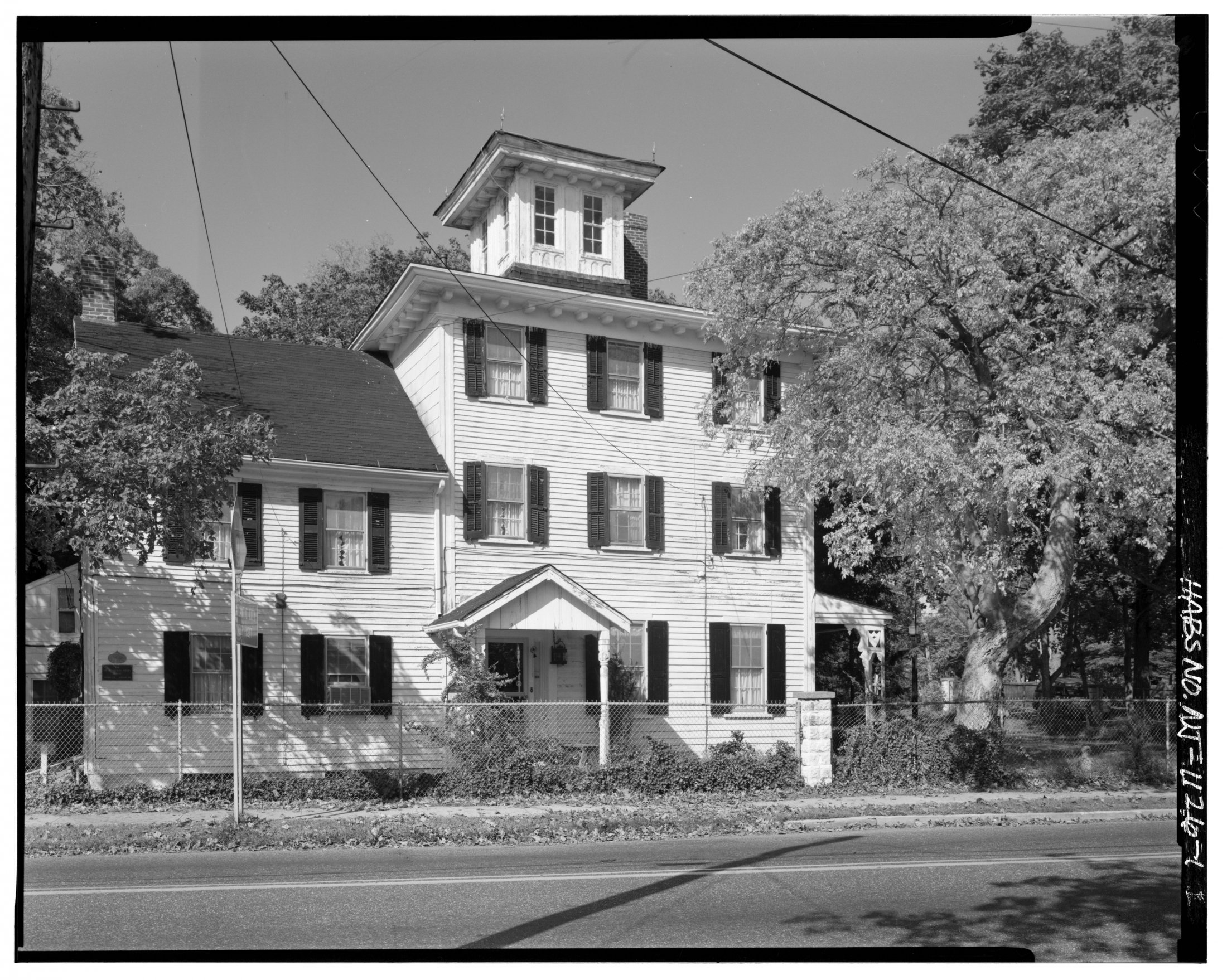 Absecon Jonathan Pitney House Shore Road Perspective view of East